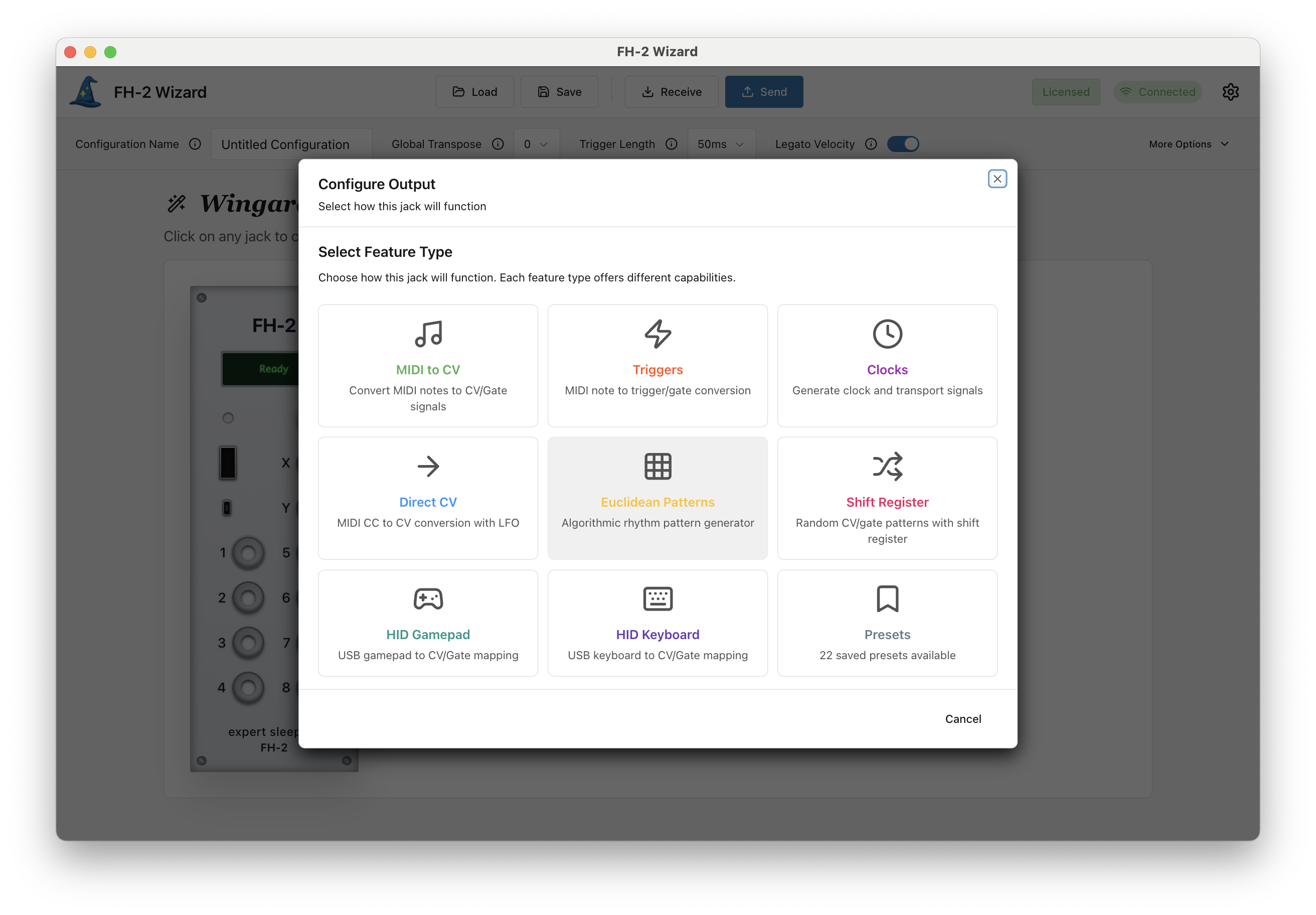 Wizard Setup Flow - Light Mode